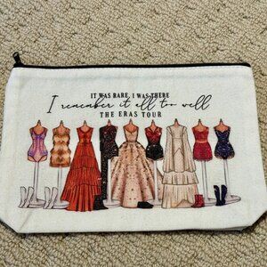New Taylor Swift Cosmetic Makeup Bag With Zipper I Remember It All Too Well